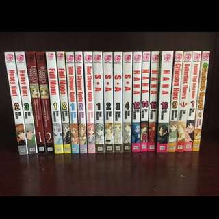 Shoujo Mangas for Sale Shoujo Mangas for Sale