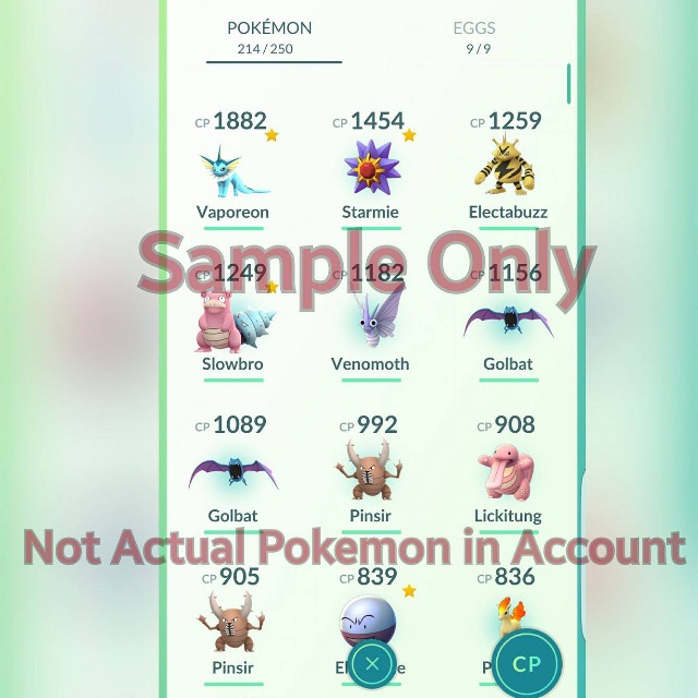 Instant Delivery 100 Legit Lv25 Pokemon Go Fresh Account Hobbies Toys Toys Games On Carousell