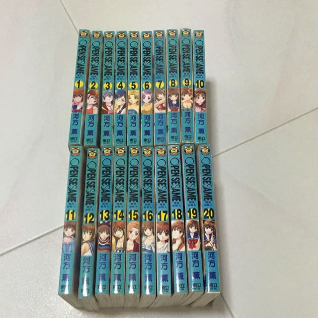 Manga Open Sesame 戀愛新鮮人 Hobbies Toys Books Magazines Comics Manga On Carousell