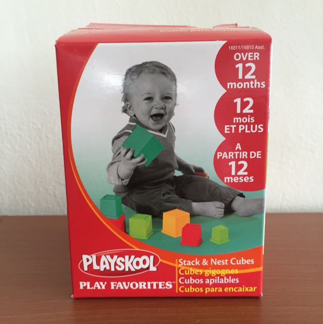 playskool stack and nest cubes