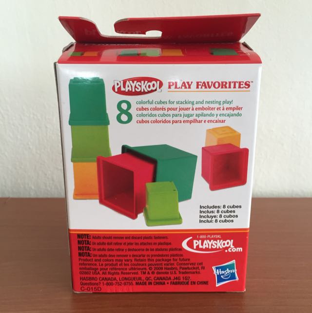 Playskool stack and nest cubes new arrivals