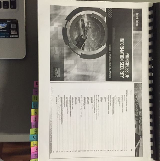 Principles Of Information Security Books Stationery Textbooks