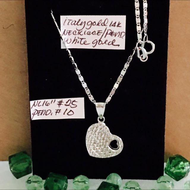 White gold 585 price clearance