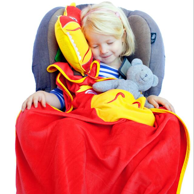 trunki travel pillow and blanket