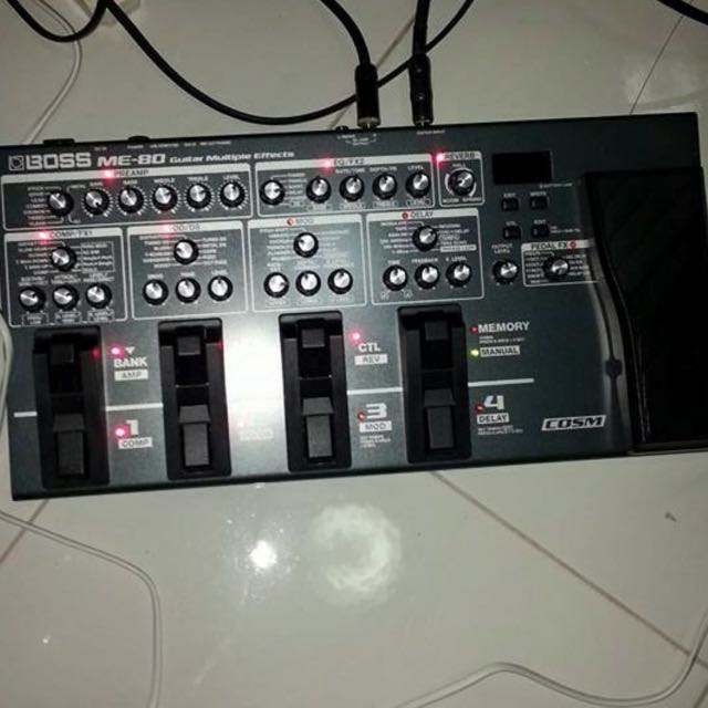 Boss Multi Effects Pedal ME80, Hobbies & Toys, Music & Media, Music