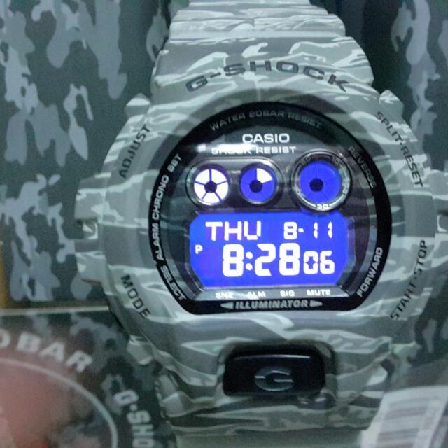 G shock camouflage grey sales