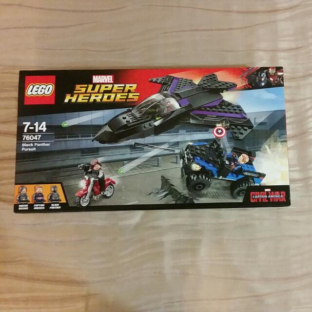 Lego 76047 Black Panther Pursuit Marvel Super Heroes Comprise Of