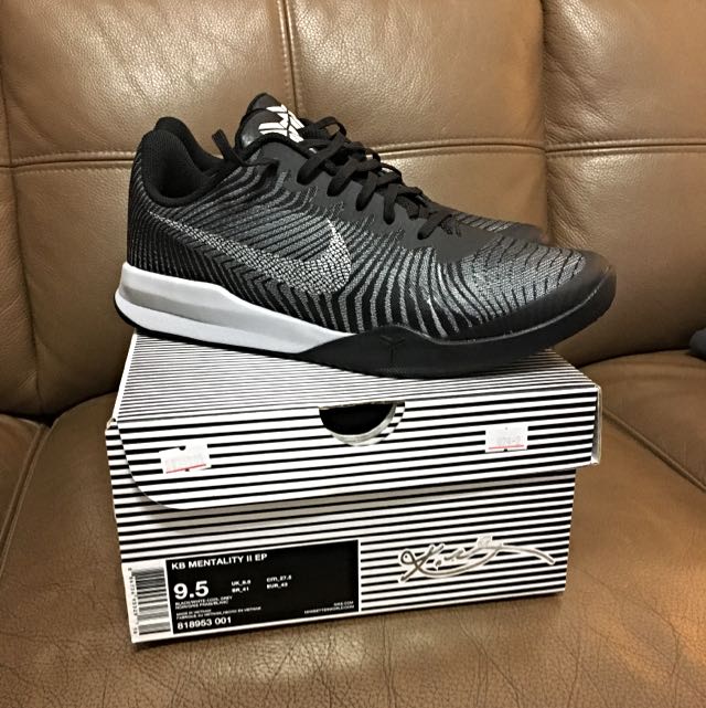 全新 含运 nike kb mentality ii ep 篮球鞋