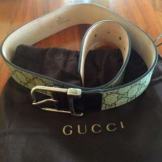 Authentic Gucci Supreme Belt
