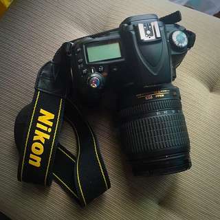 Nikon D90 with kit lens