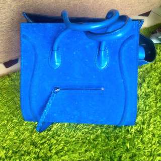 Blue Handbag