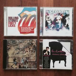 CDs! Rolling Stones, Paul McCartney, Bob Dylan, Kings Of Convenience