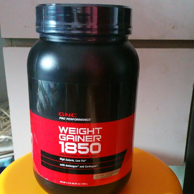 GNC Weight Gainer, Health & Nutrition, Health Supplements, Health Food, Drinks & Tonics on Carousell