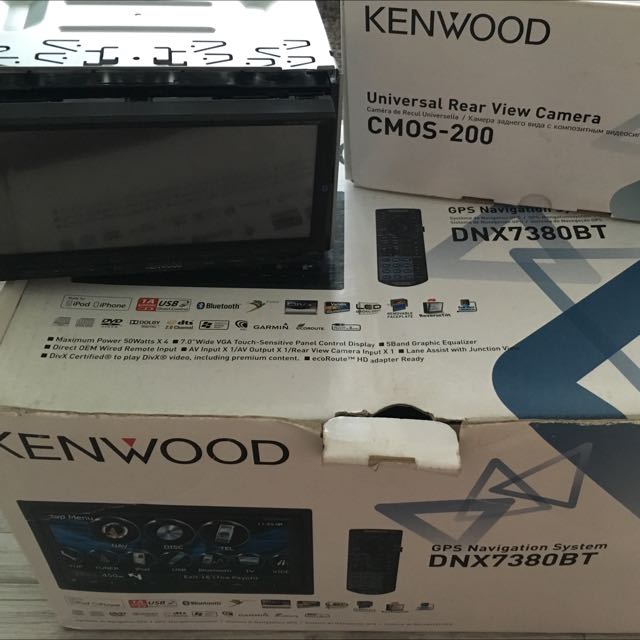 Kenwood GPS navigation system DNX7380BT, Car Accessories on Carousell