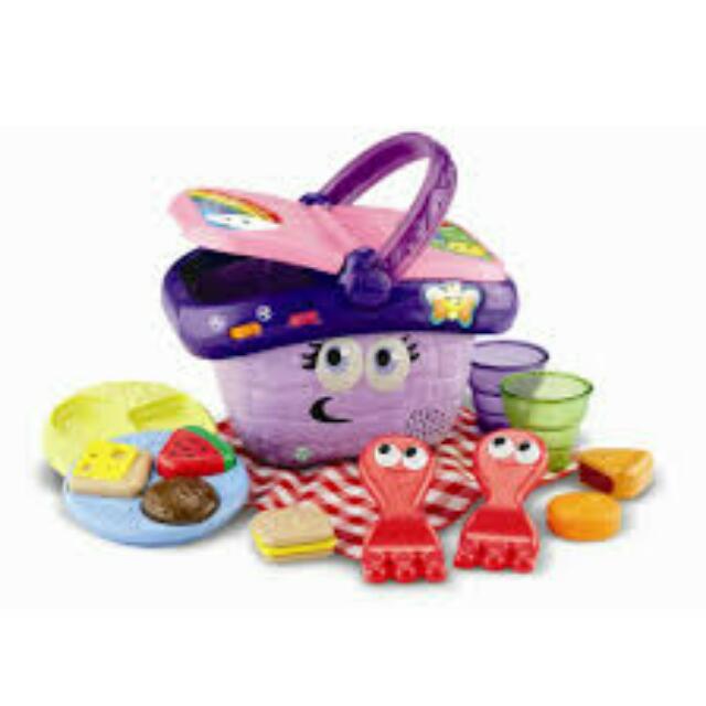 Leapfrog Picnic Basket, Hobbies & Toys, Toys & Games on Carousell