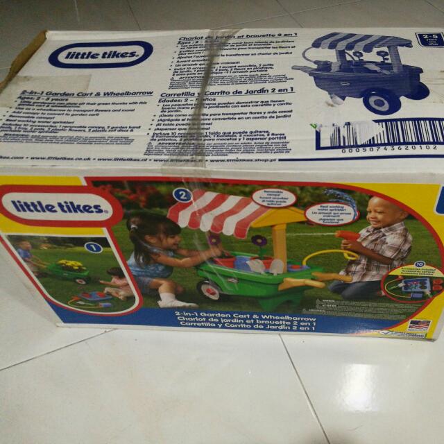 little tikes 2 in 1 garden cart