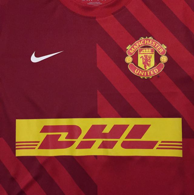 Manchester United Training Kit S Size Dhl Small Red Devil Nike Jersey Man U Manu Sports Sports Apparel On Carousell
