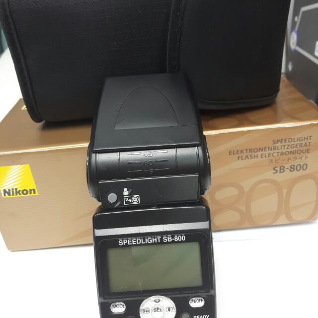 Nikon Sb 800, Photography, Lens & Kits on Carousell