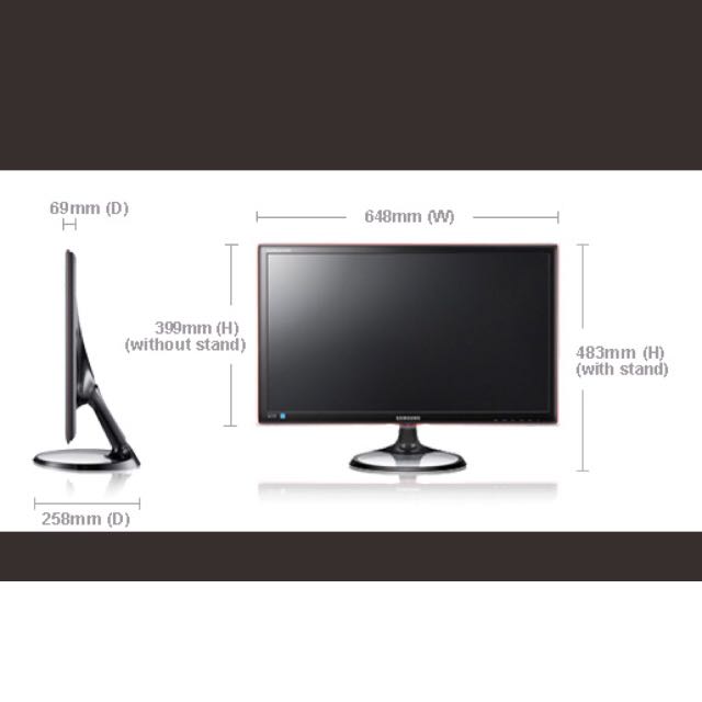 27 led monitor s27a550h