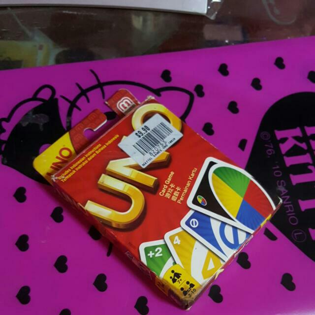 Uno Card Game, Hobbies & Toys, Toys & Games on Carousell