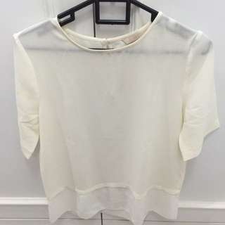 HnM - Offwhite Blouse
