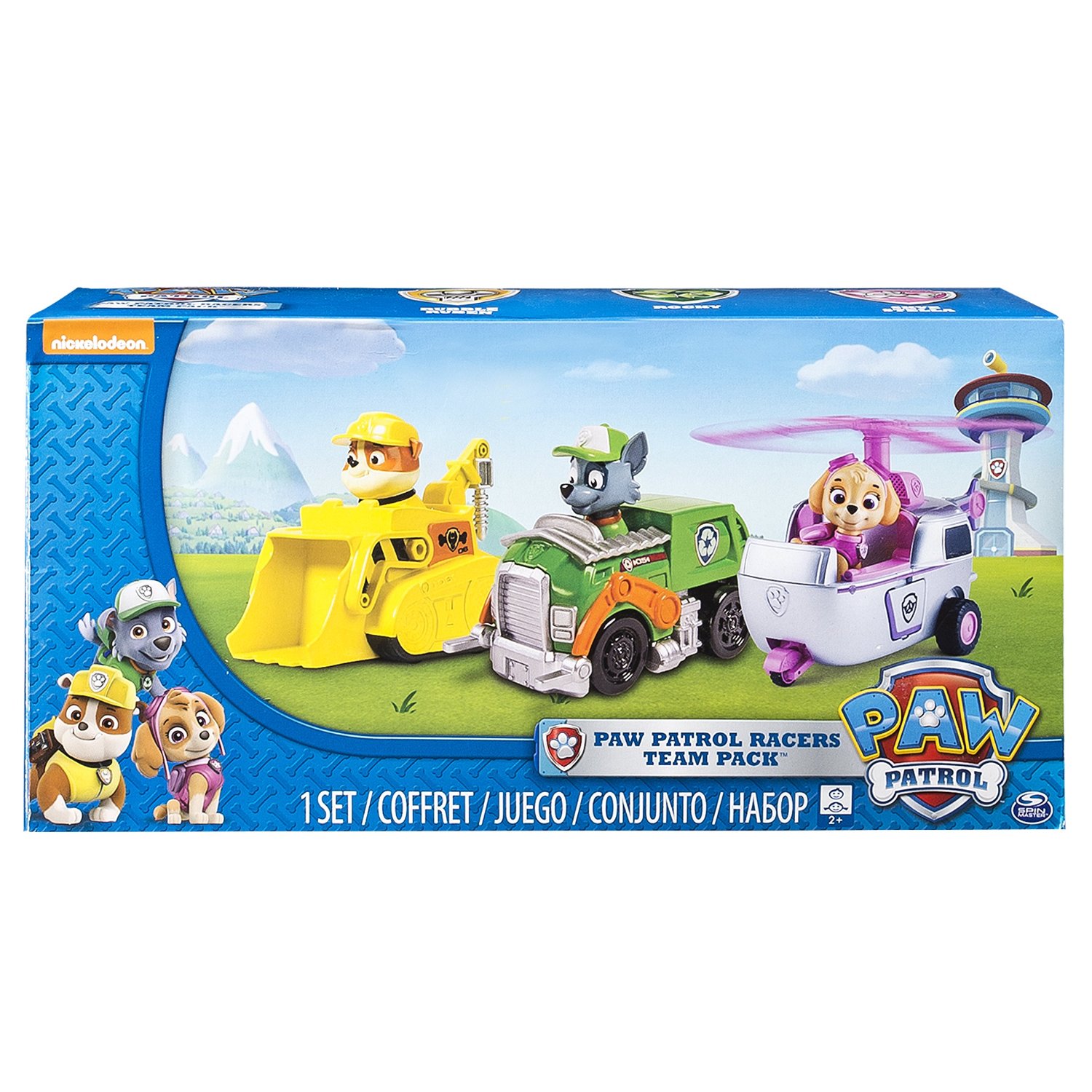 paw patrol racers 3 pack