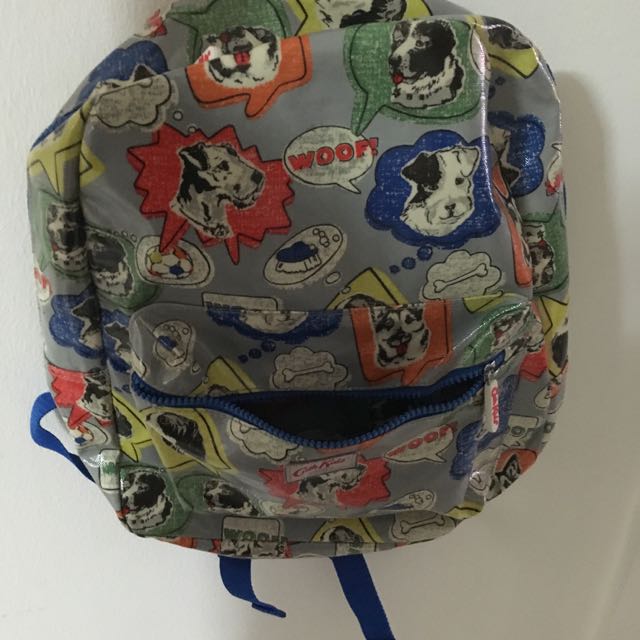 Cath Kidston Dog Print Backpack Women s Fashion Bags Wallets Backpacks on Carousell