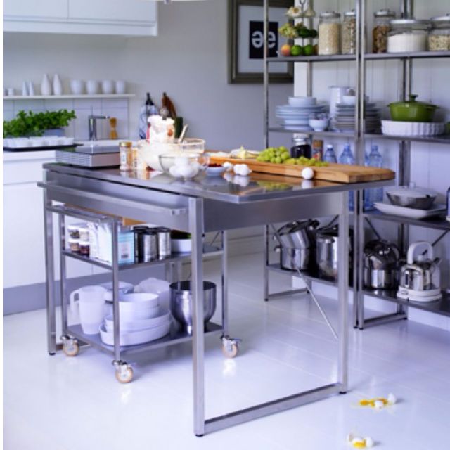 Kitchen Island Discontinued Model From Ikea Dacke Stainless