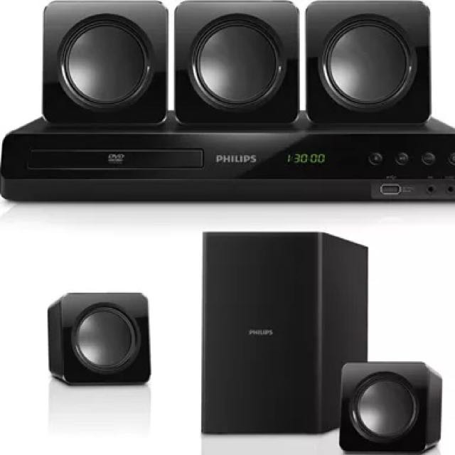 Philips Home Theatre 5.1 HTB4510, TV & Home Appliances, TV