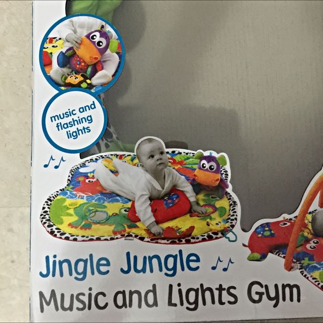 Playgro jingle jungle music top and lights activity gym