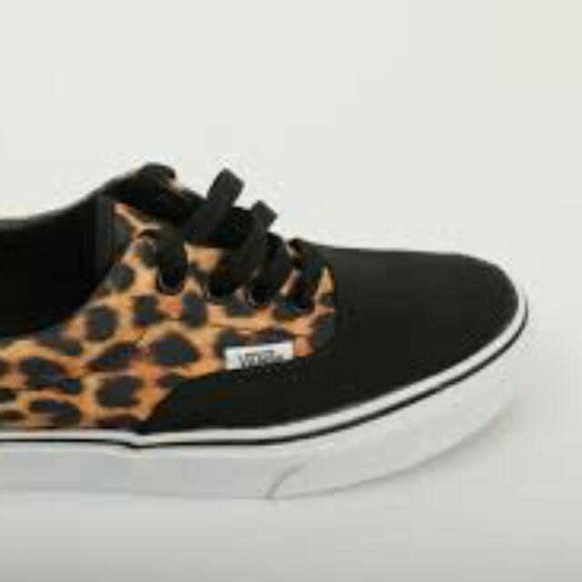 vans leopard print shoes