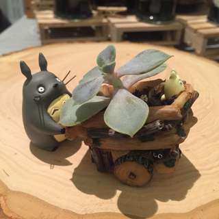 Totoro With Push Cart
