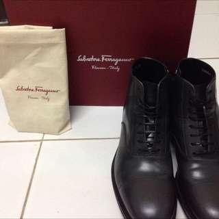 Salvatore Ferragamo Calf Leather Boots