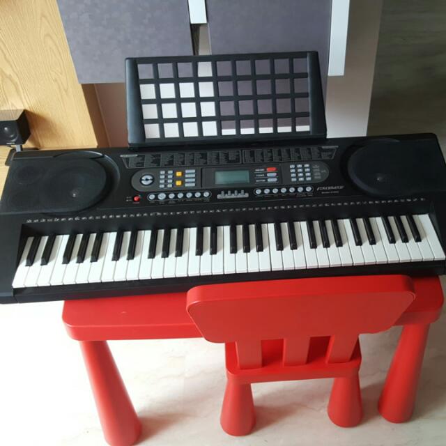 Firebrand Electric Keyboard Piano Model 41052, Hobbies & Toys, Music