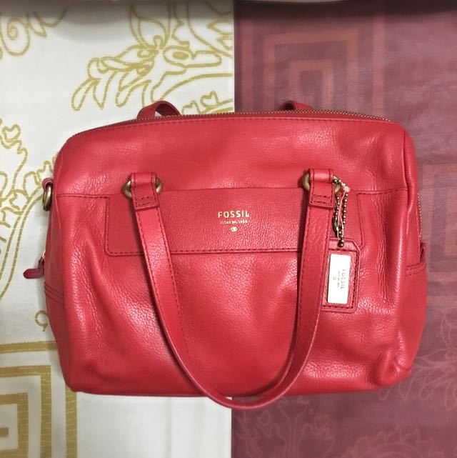 Brand New Fossil Amanda Satchel