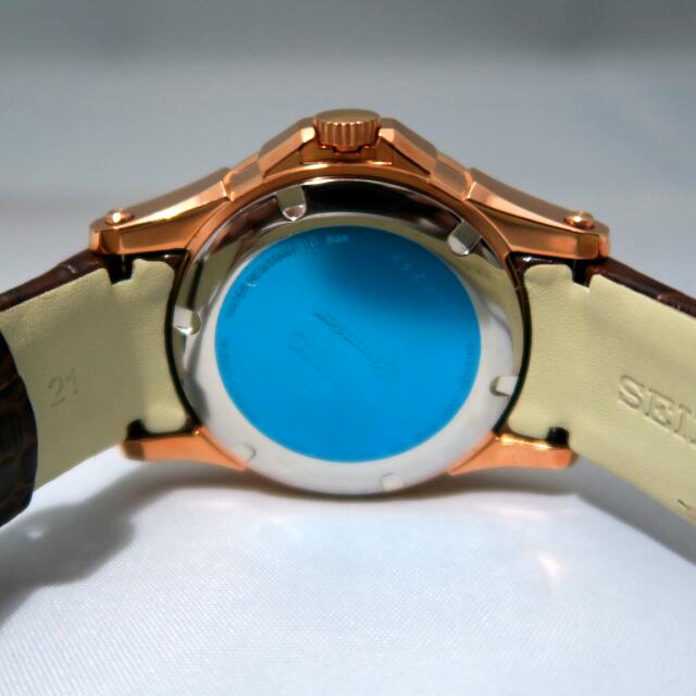 Seiko Premier Kinetic watch SNP038P1