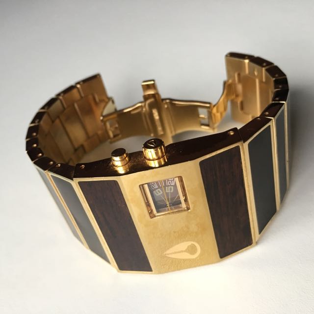Nixon rotolog dark shop wood