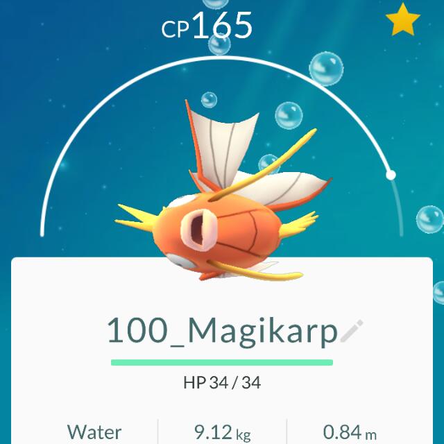 Pokemon Go Account Lvl 25 With High Cp Pokemon And 100 Iv Magikarp Bulletin Board On Carousell