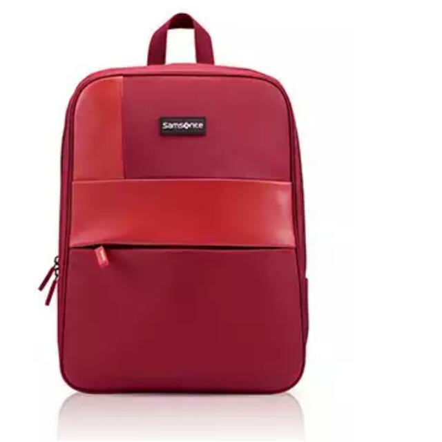 Samsonite Backpack Red, Everything Else on Carousell