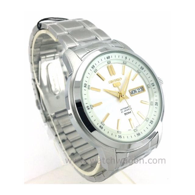Seiko 5 Automatic Gents Watch SNKM85K1 case width 43mm with Seiko gift box and manual SNKM85 SNKM85K