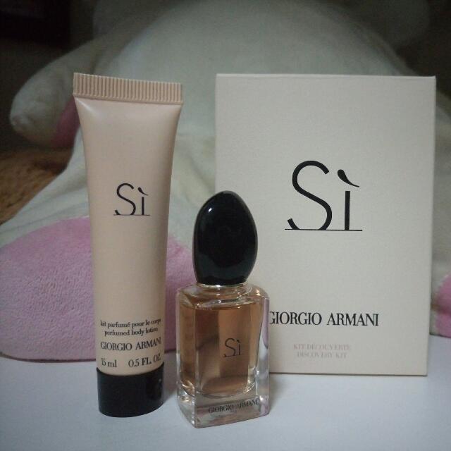 si perfume body lotion