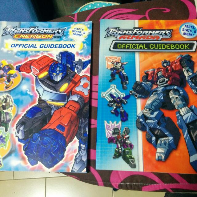 Transformers Armada & Energon Official Guidebook, Hobbies & Toys, Books