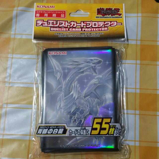 Details about   Anime 50 x Sleeve card Protector Blue-Eyes Alternative White Dragon 