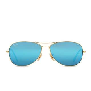 Ray.Ban Sunglasses Cockpit Flash Lens Blue