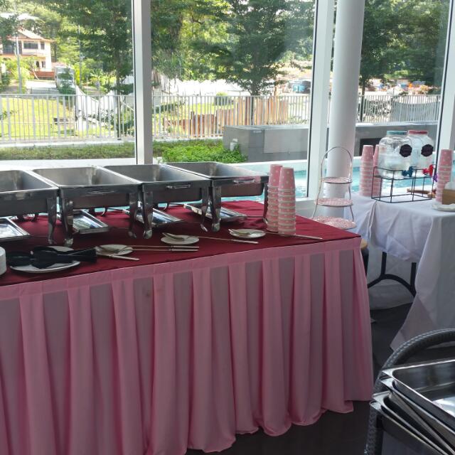 Buffet Table Rental, Furniture & Home Living, Furniture, Tables & Sets