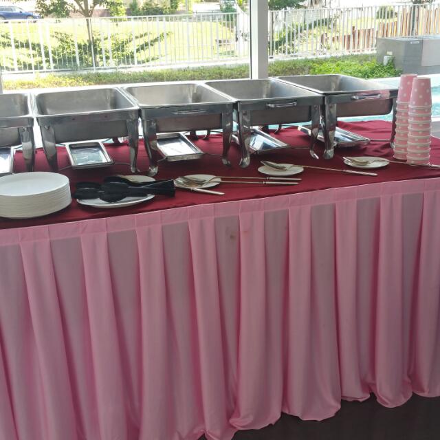 Buffet Table Rental, Furniture & Home Living, Furniture, Tables & Sets ...