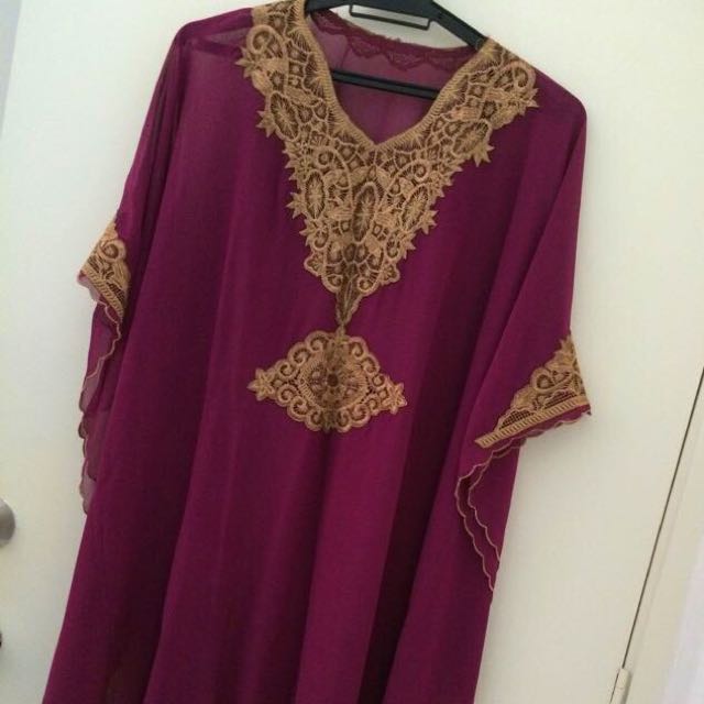 Chiffon Kaftan Top, Women's Fashion, Muslimah Fashion, Kaftans & Jubahs