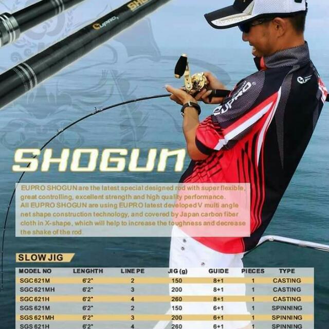 Eupro shogun clearance
