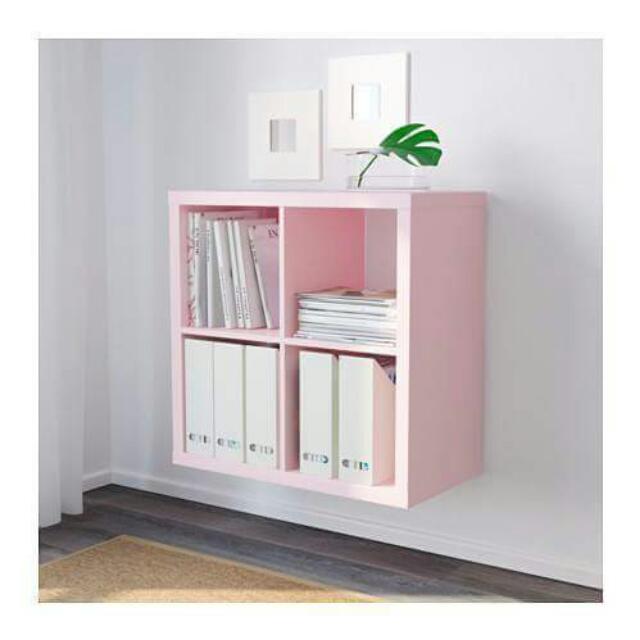 IKEA KALLAX PINK, Furniture & Home Living, Furniture, Shelves,