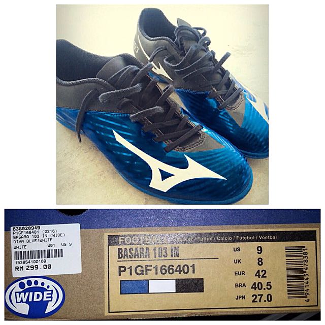 kasut futsal mizuno sala